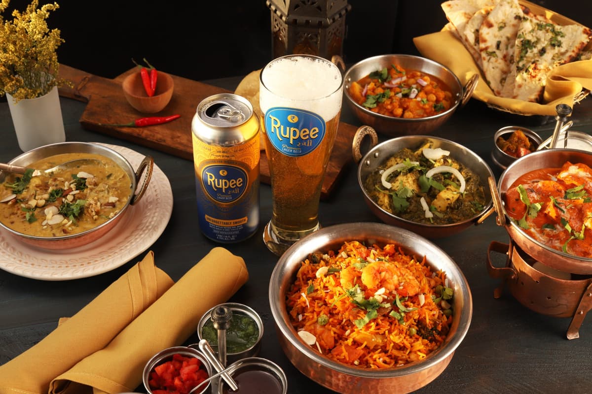 Craft beer flight pairing